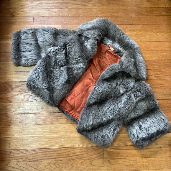 VINTAGE GLENOIT FAUX FUR JACKET FROM around the 1960’s MADE IN ENGLAND - Picture 8 of 16